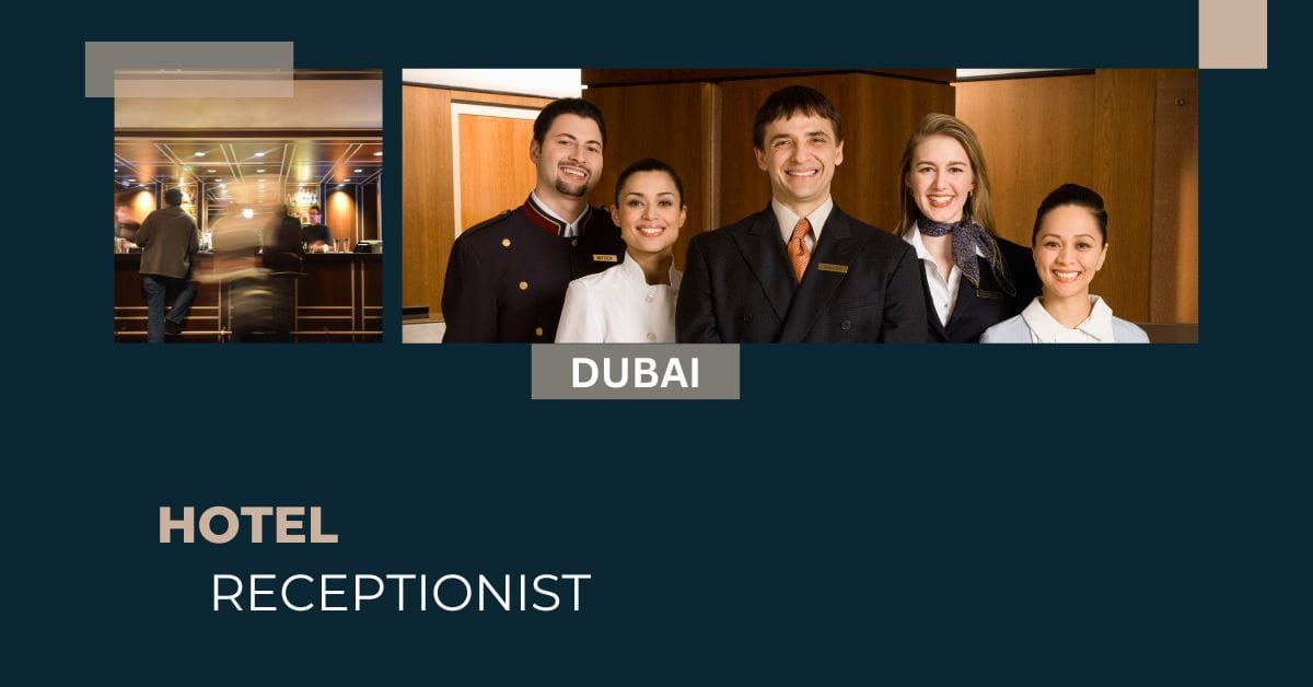 Receptionist jobs in Dubai