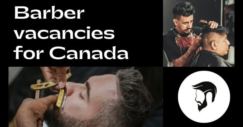 Barber vacancies for Canada