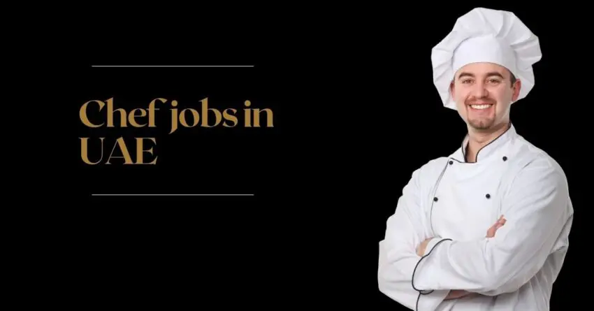 Chef jobs in UAE