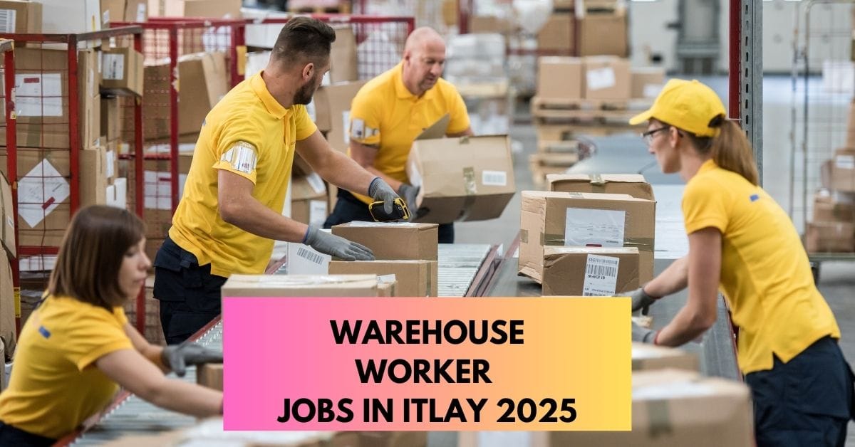 Warehouse Worker Jobs in Itlay