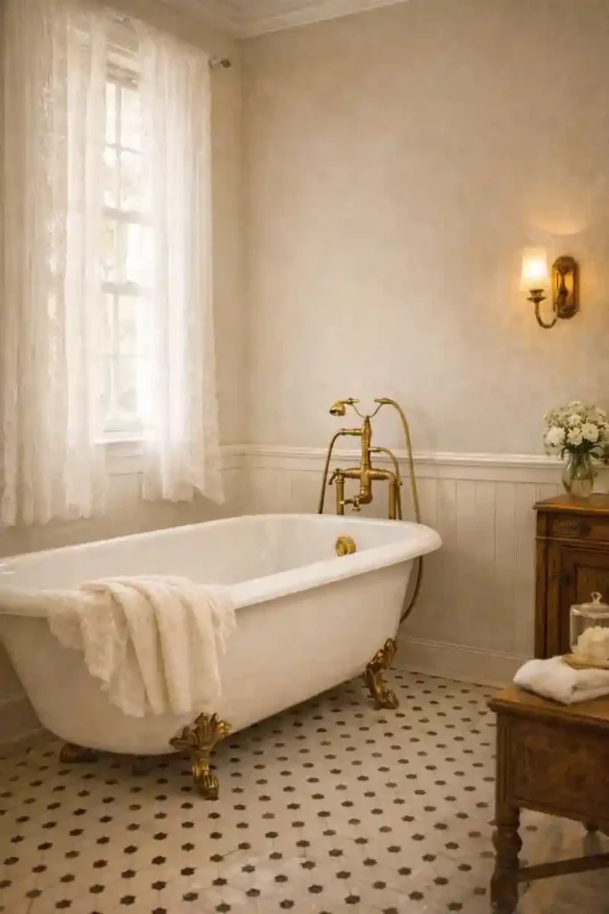 Clawfoot Bathtub as a Statement Piece