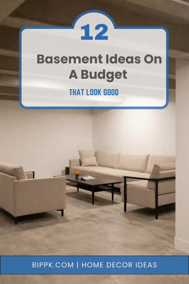 12 Basement Ideas On A Budget That Look Good
