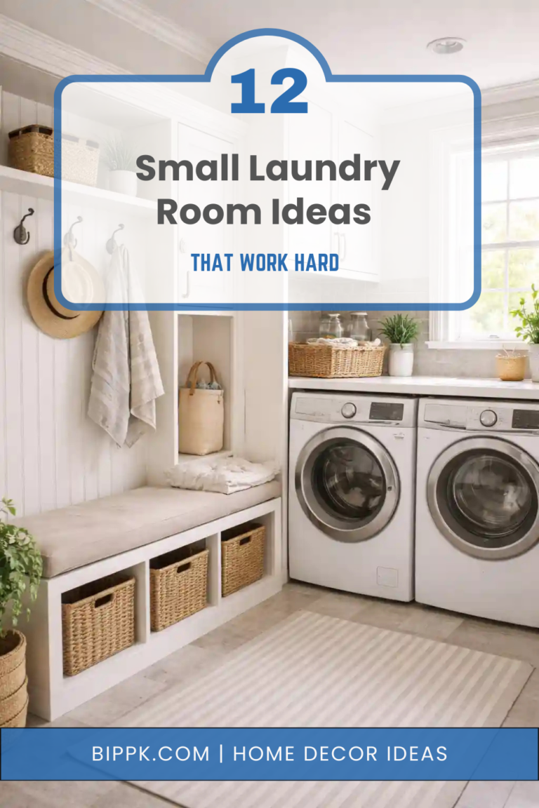 12 Small Laundry Room Ideas That Work Hard