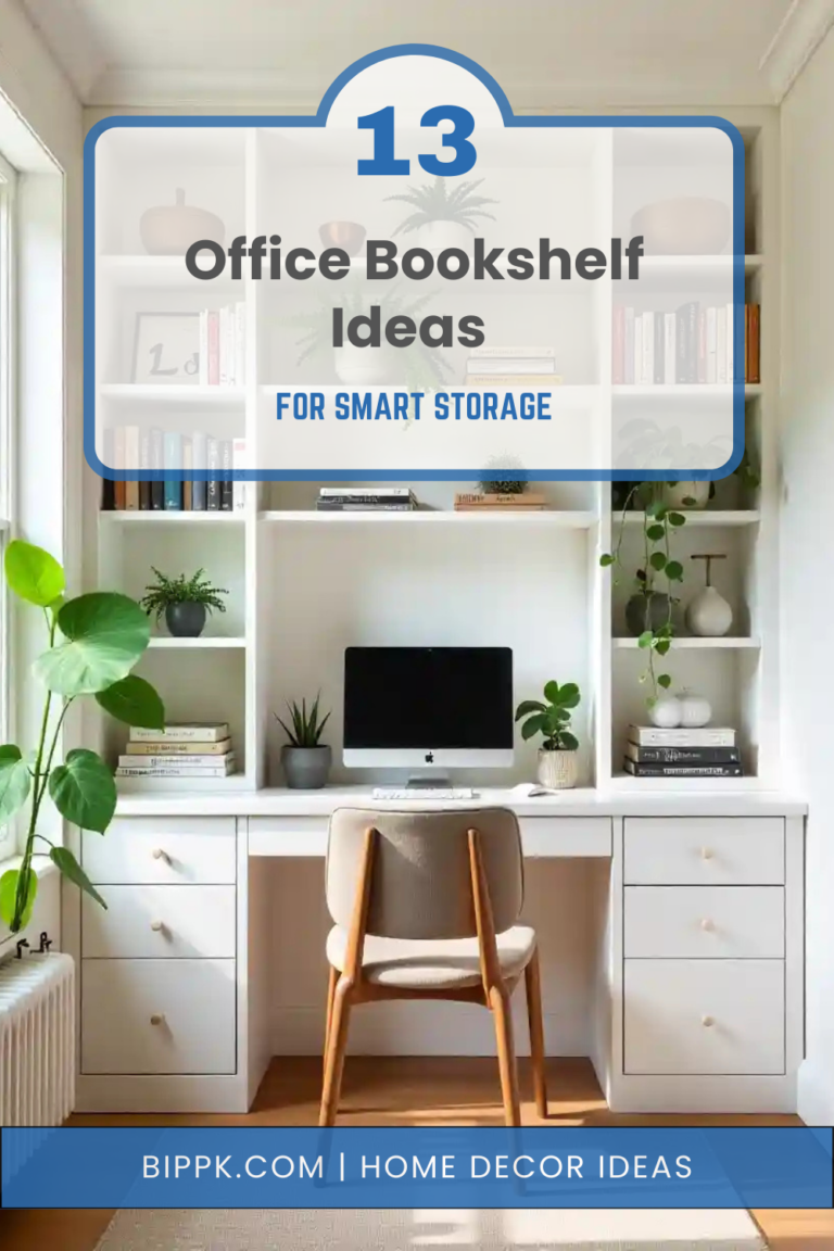 13 Office Bookshelf Ideas for Smart Storage