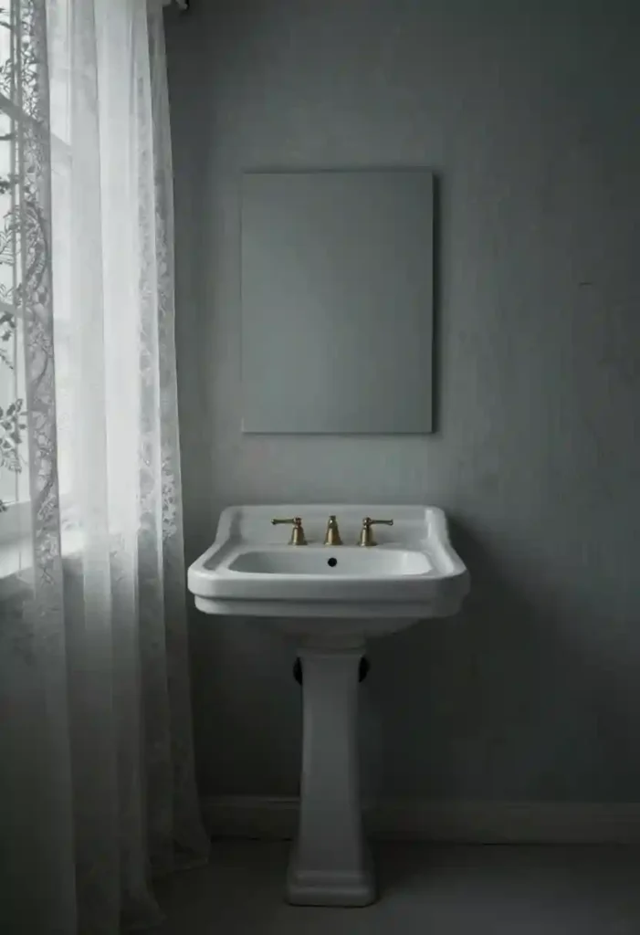 Lace Curtains and Fabric Touches