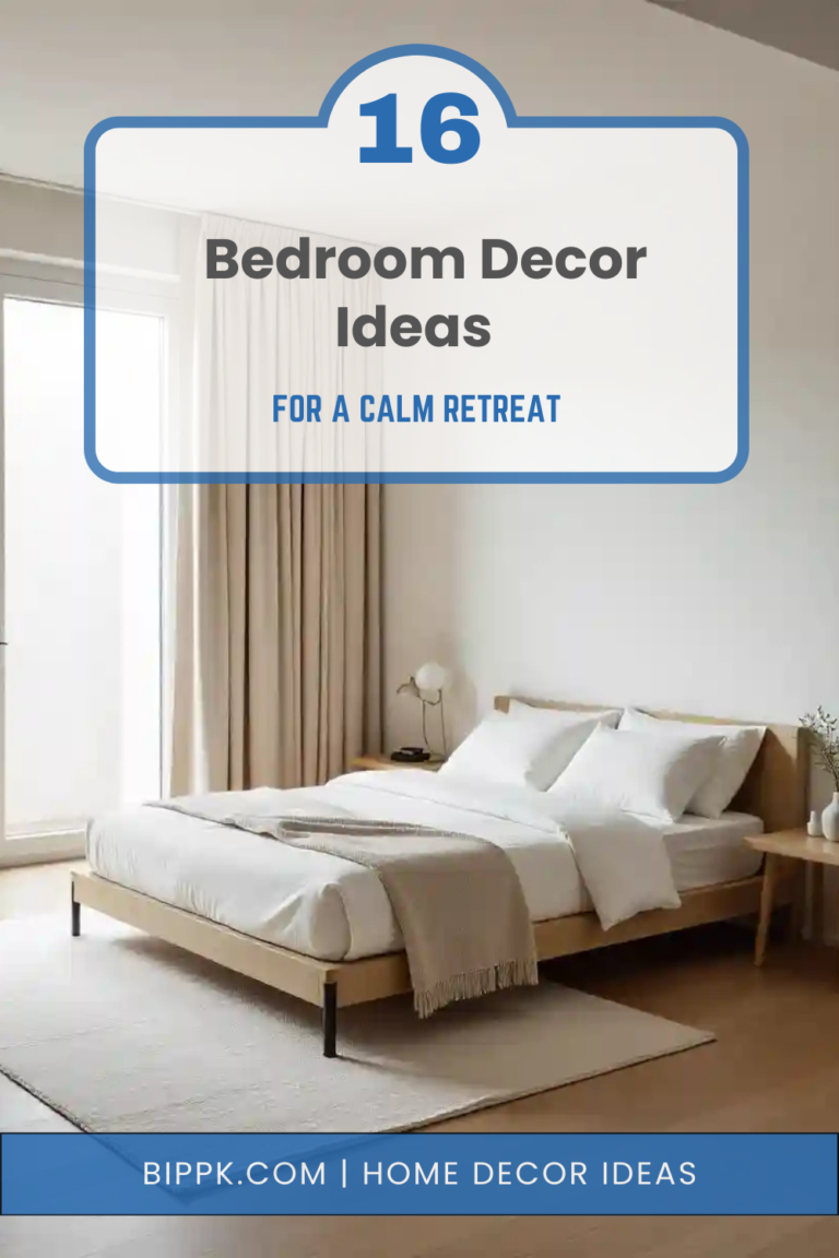 16 Bedroom Decor Ideas for a Calm Retreat