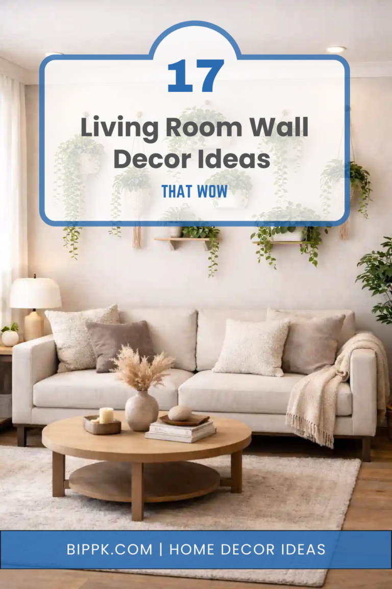 17 Living Room Wall Decor Ideas That Wow