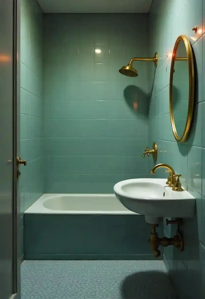 Brass and Gold Bathroom Fixtures