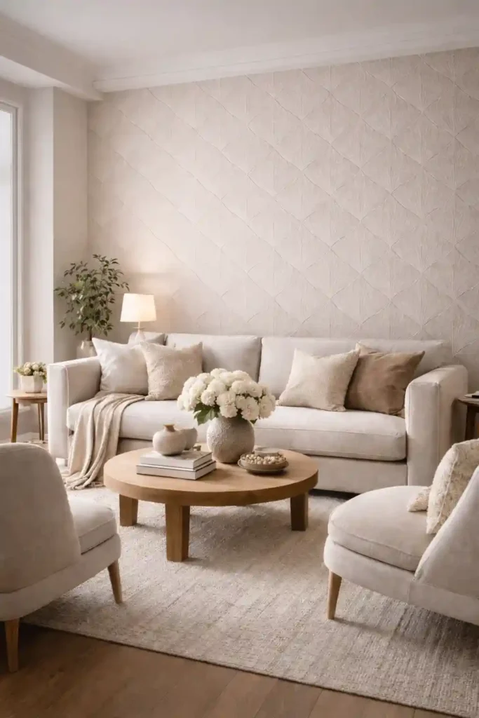 Accent Wall Using Wallpaper