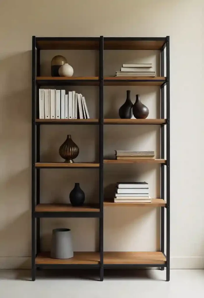 Industrial Style Office Bookshelves