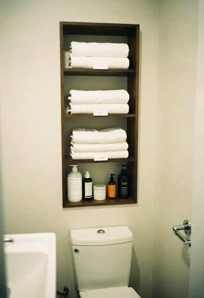 Bathroom Vertical Storage