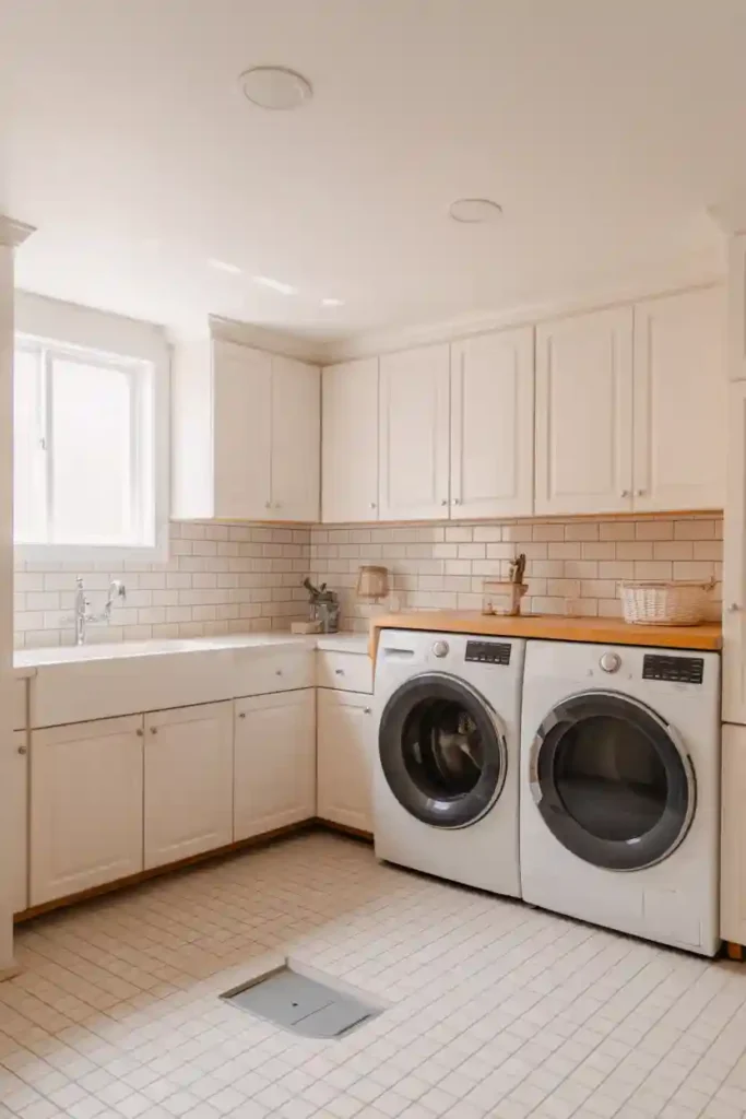 All-White Color Palette for Maximum Brightness