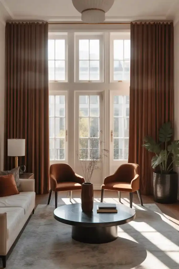 Floor-to-Ceiling Drapes