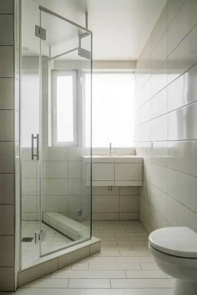 Glass Shower Enclosures for an Open Look