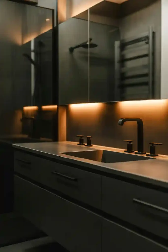 Matte Black Fixtures