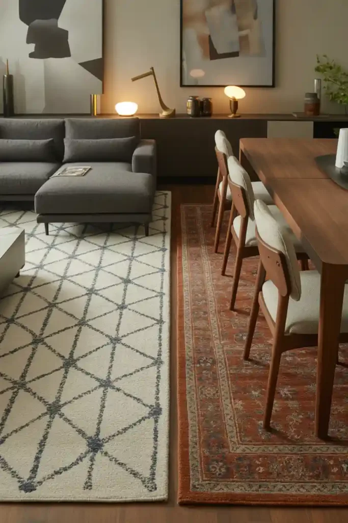 Use Rugs to Define Functional Zones