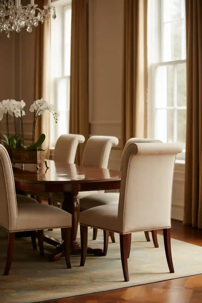 Warm Color Palettes for Formal Comfort