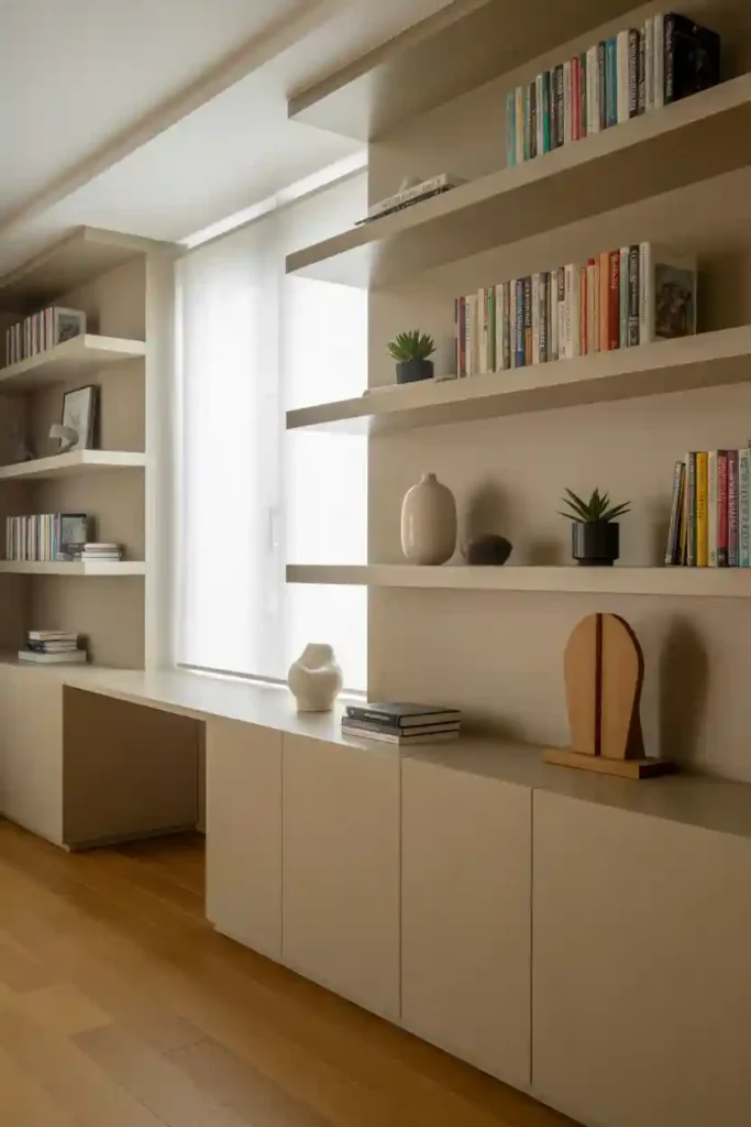 Built-In Wall Niche Shelves