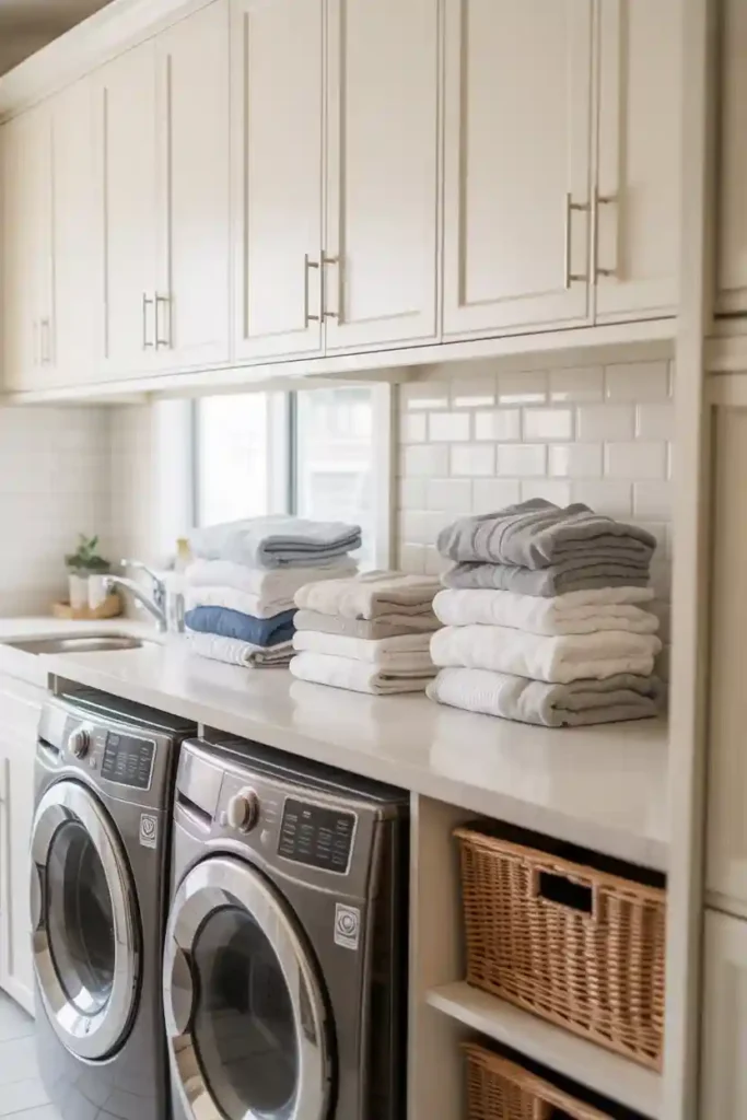 Counter Space Above Washer and Dryer