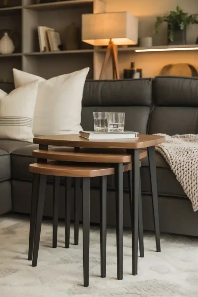 Nesting Tables for Versatile Living