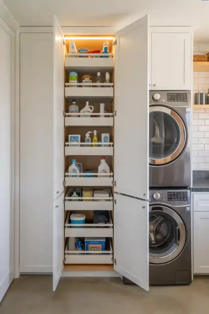  Pull-Out Pantry-Style Storage