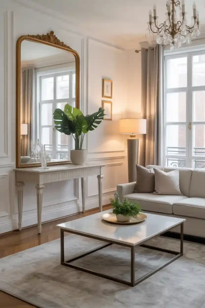 Statement Mirrors for Depth and Light