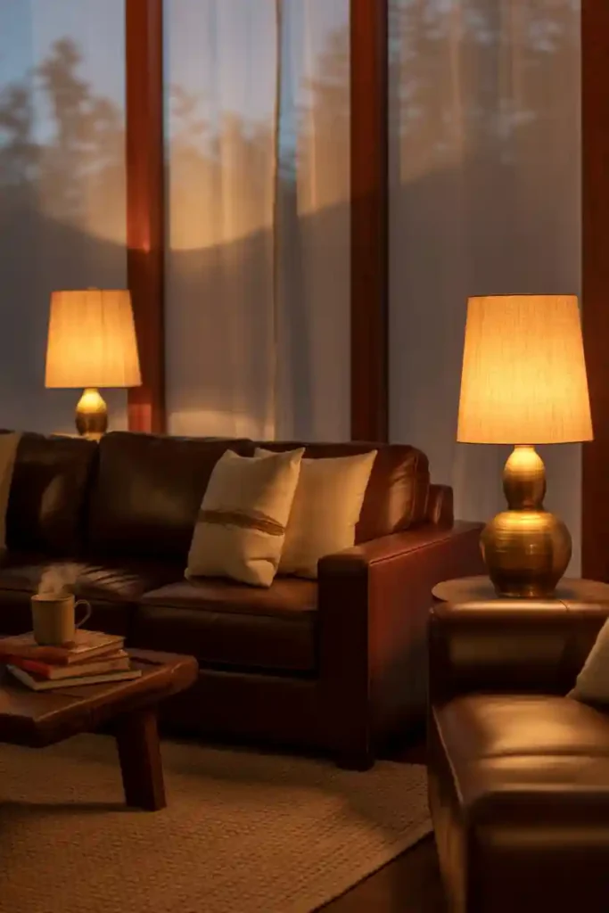 Brown Paired with Earthy Accents