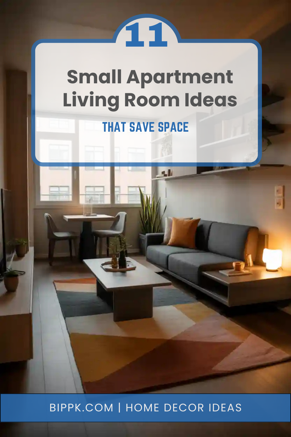 11 Small Apartment Living Room Ideas That Save Space