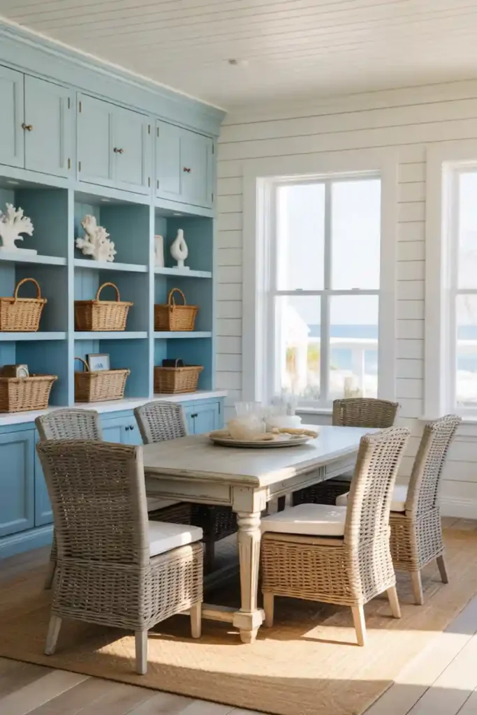 Built-In Coastal Storage