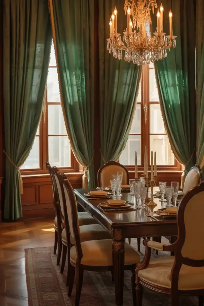 Drapery That Frames the Room Beautifully