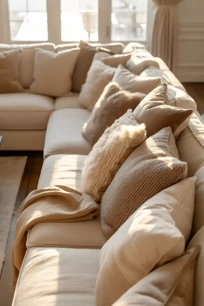 Layered Pillows for Comfort