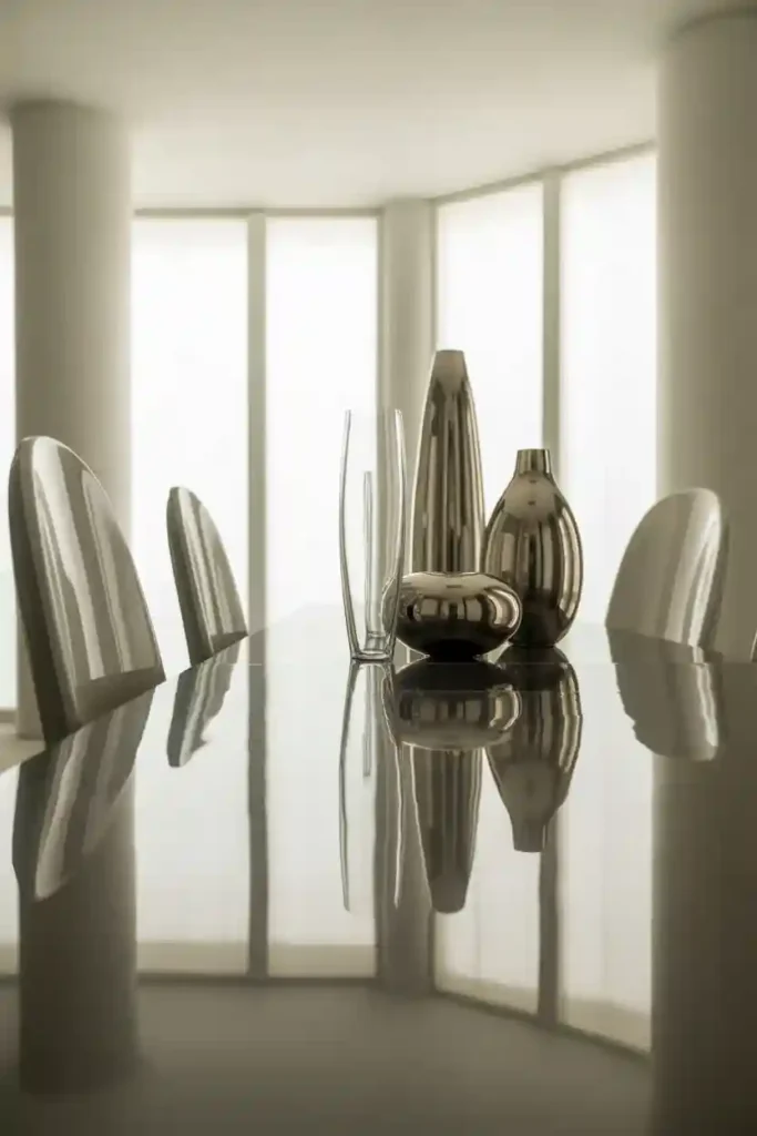 Use Reflective or Glossy Surfaces 