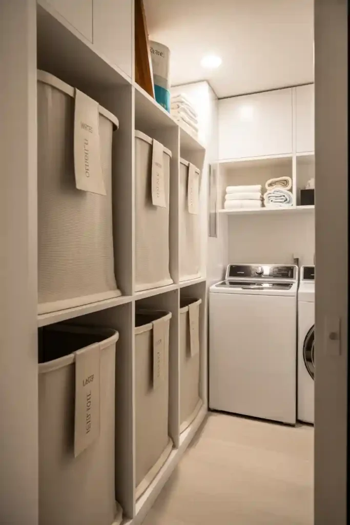 Vertical Hampers for Small Spaces