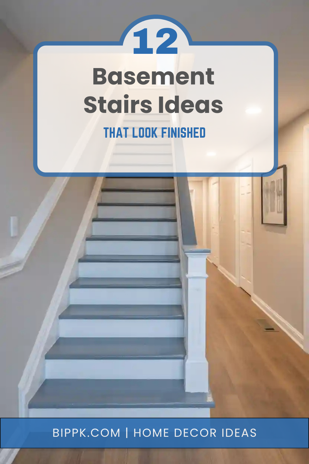 12 Basement Stairs Ideas That Look Finished