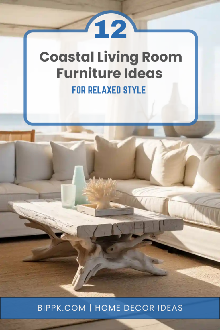 12 Coastal Living Room Furniture Ideas for Relaxed Style