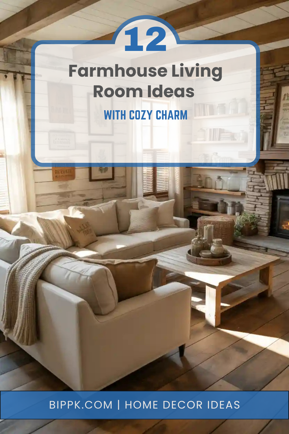 12 Farmhouse Living Room Ideas with Cozy Charm