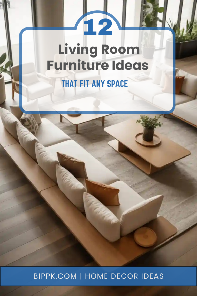 12 Living Room Furniture Ideas That Fit Any Space