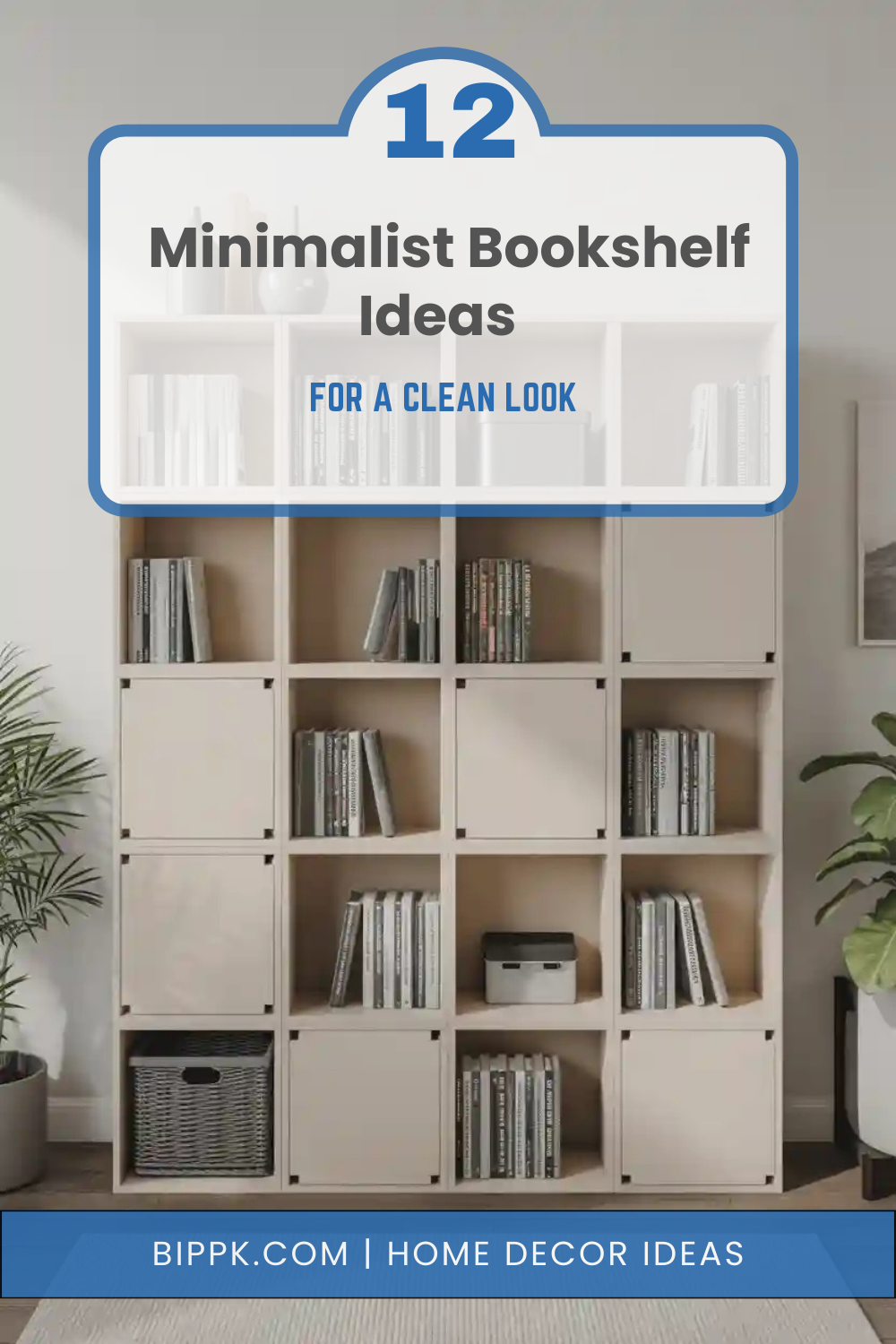 12 Minimalist Bookshelf Ideas for a Clean Look