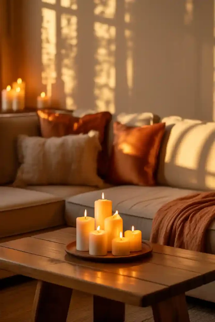 Candle-Inspired Lighting for a Relaxed Feel