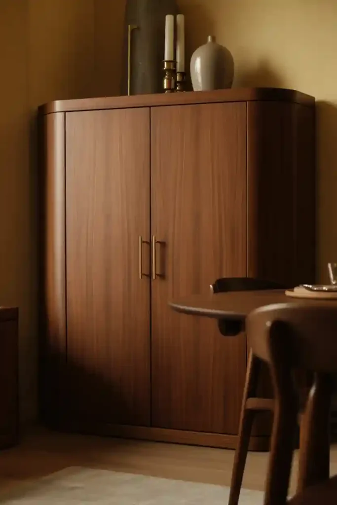 Corner Cabinets for Extra Storage