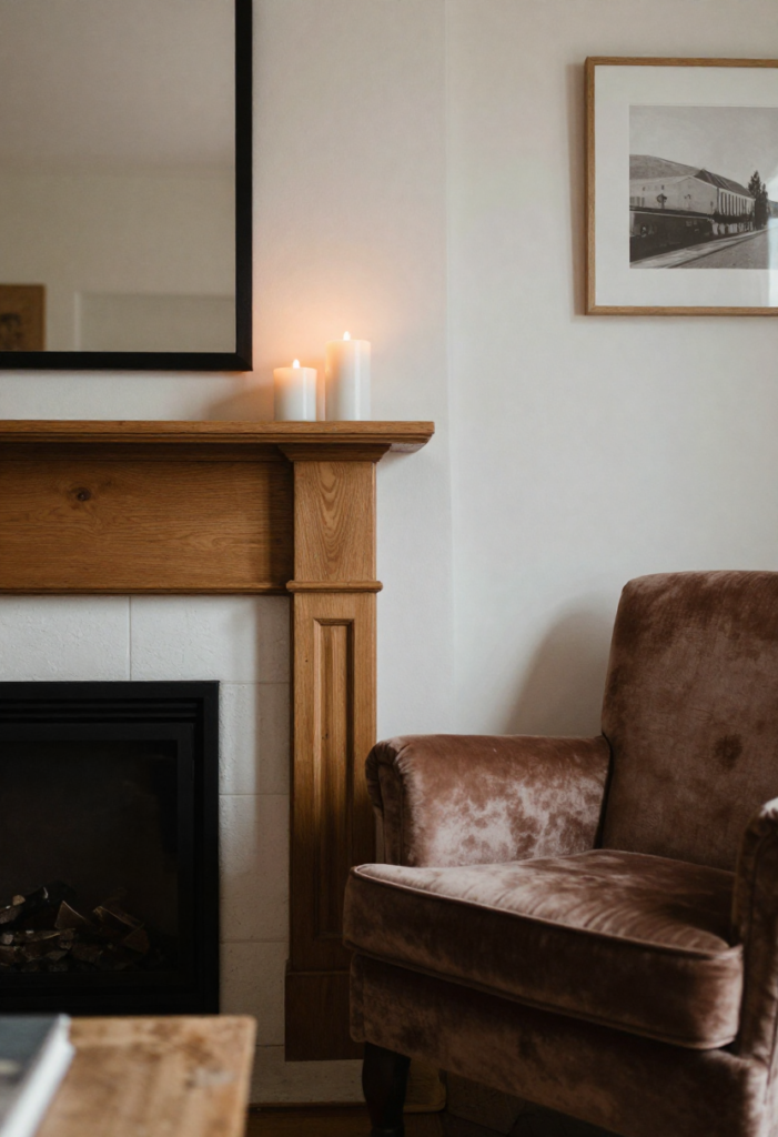 Fireplace or Fireplace-Inspired Decor