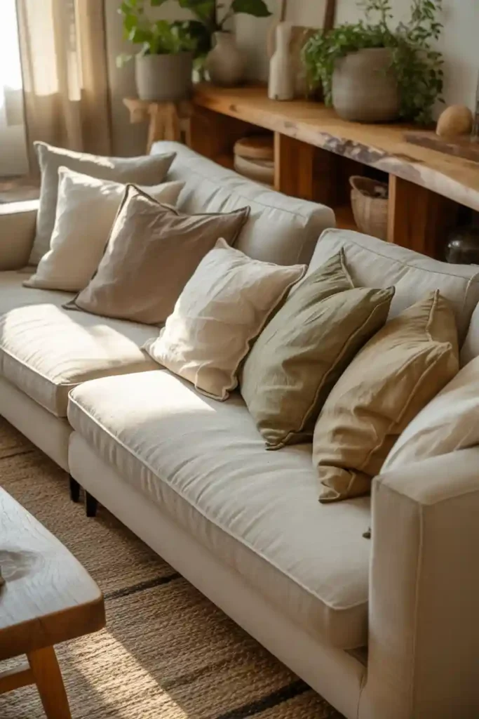 Linen and Cotton Upholstery