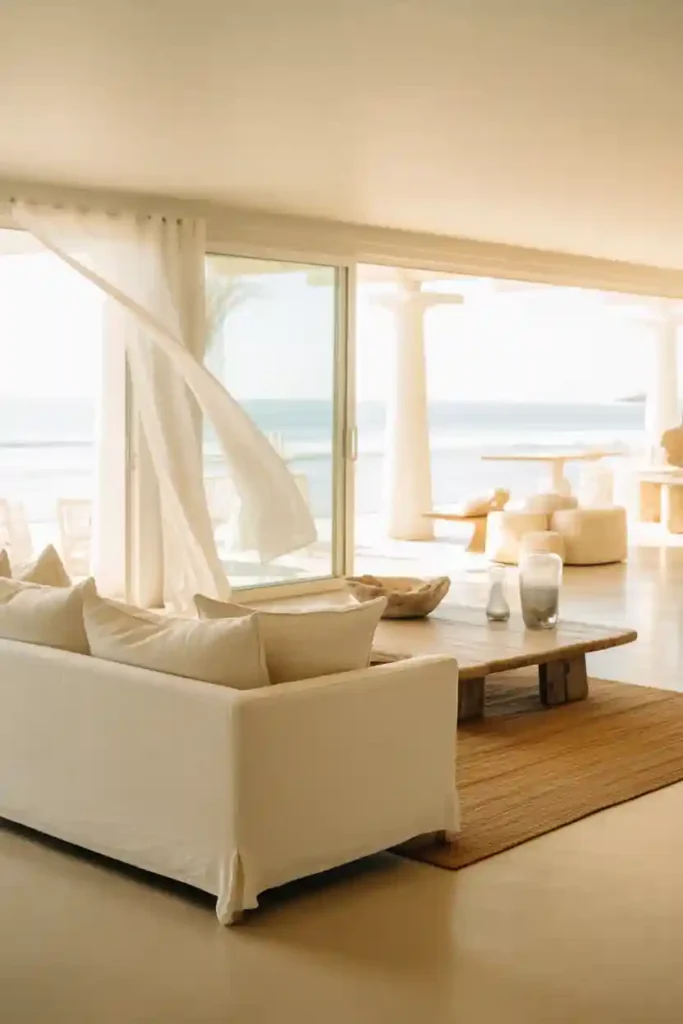 Minimalist Furniture for an Open Coastal Layout