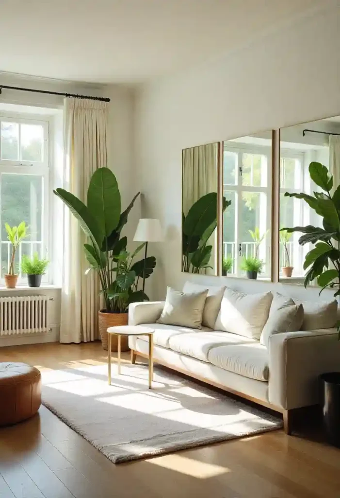 Mirrors to Enhance Light and Space