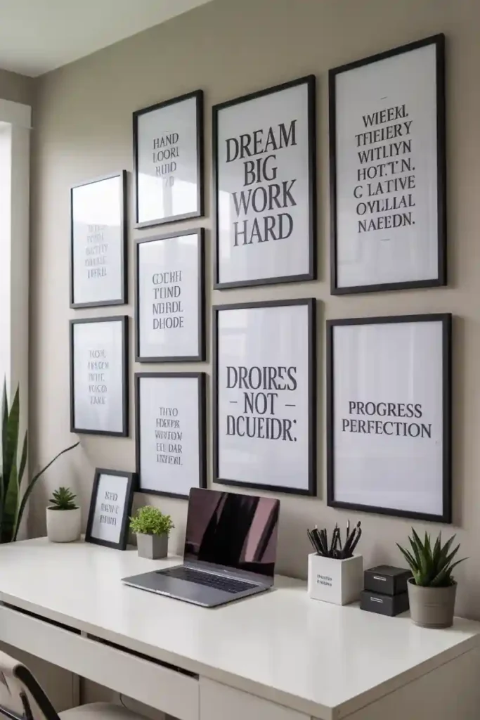 Personalized Motivation Wall