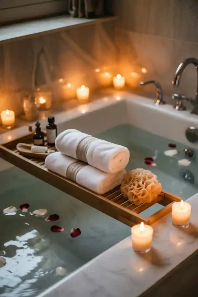 Scented Candles and Spa Accessories