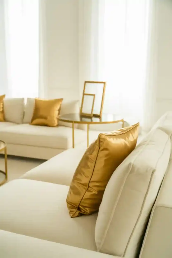 Subtle Metallic Accents