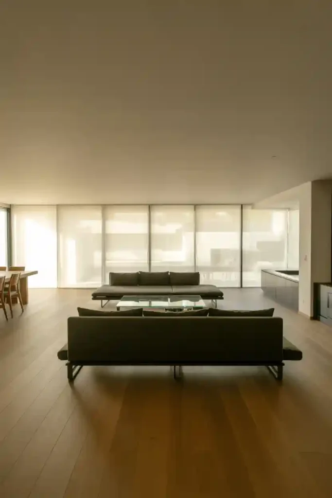 Use Low Furniture to Preserve Openness