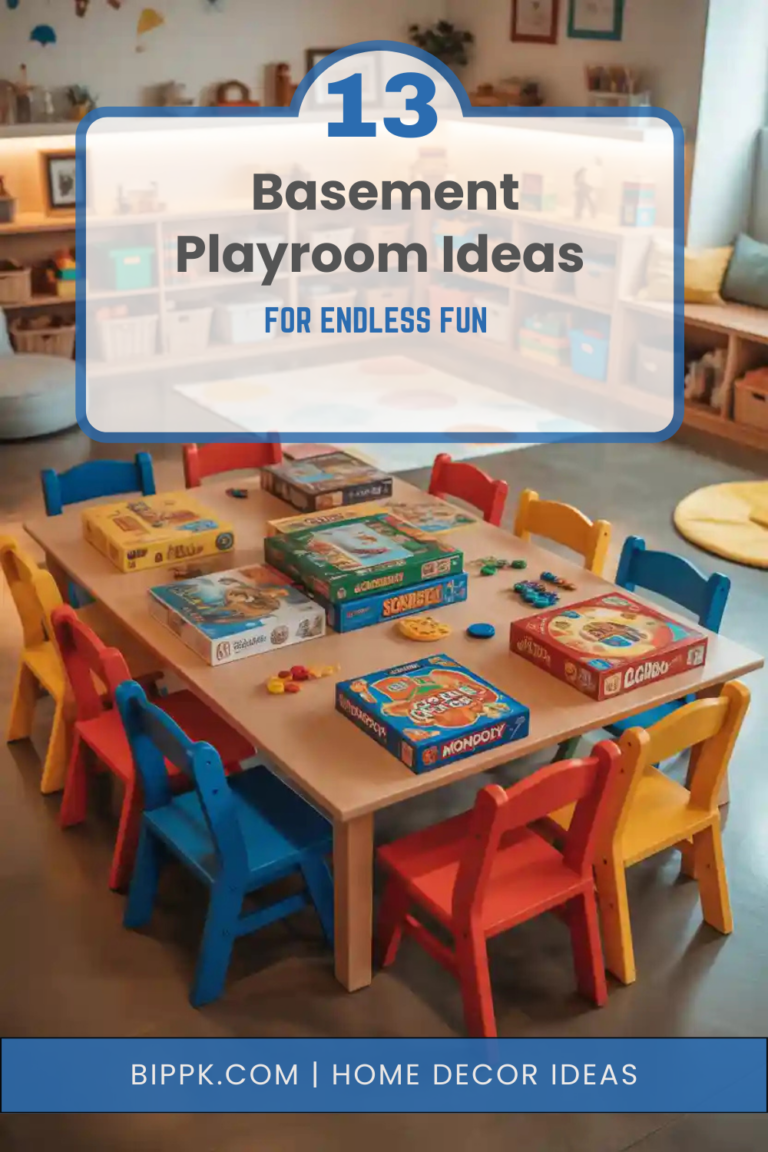 13 Basement Playroom Ideas for Endless Fun
