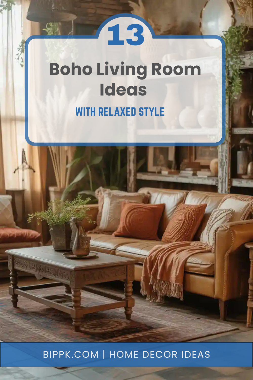 13 Boho Living Room Ideas with Relaxed Style